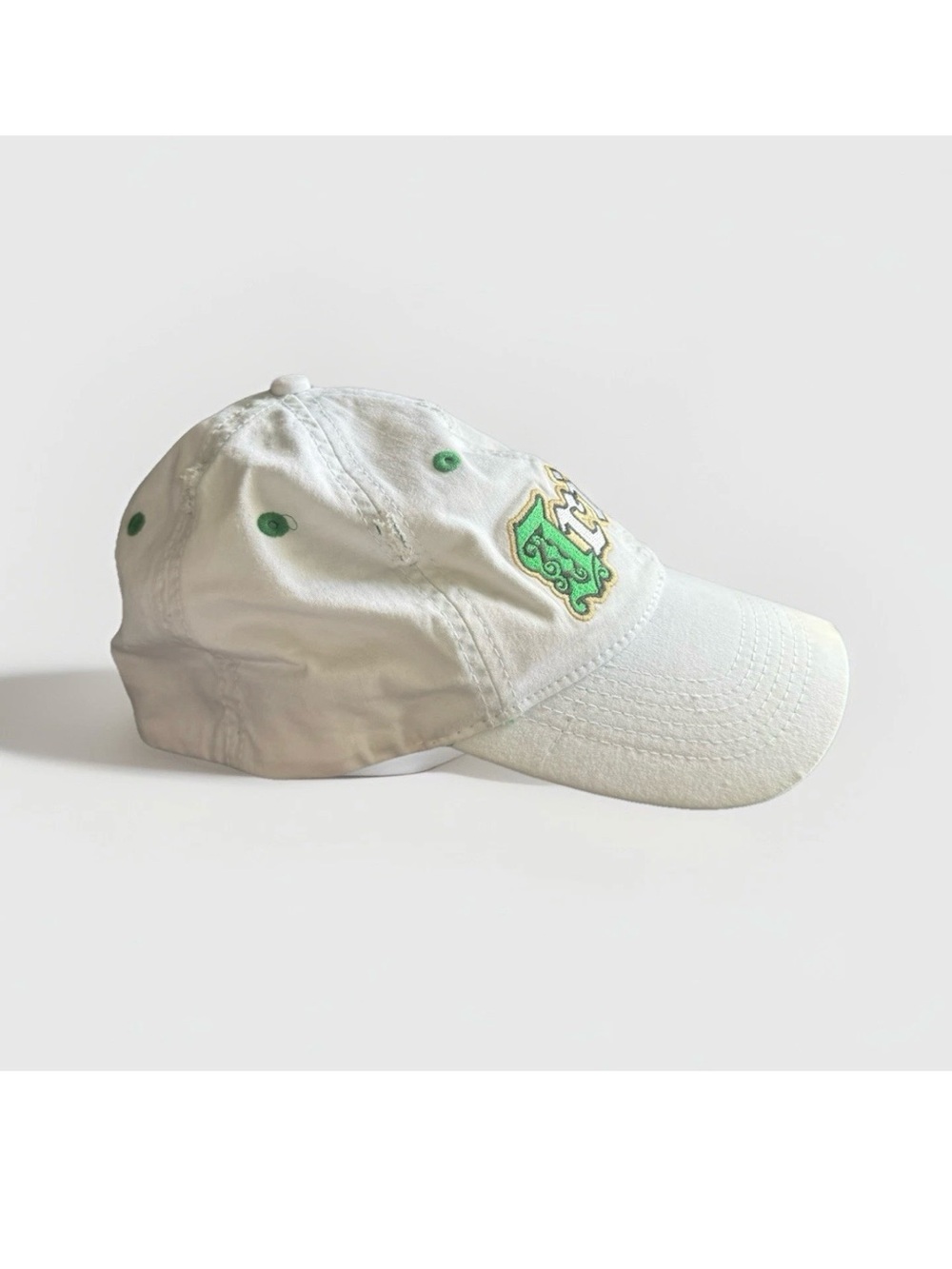 Pacific Headwear Unisex Irish Baseball Cap White Green Orange St. Patrick’s Day - Picture 4 of 8